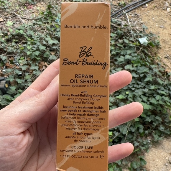 Bumble And Bumble Bond Building Repair Oil Serum 1.62 Oz 48mL NIB Hair Treatment - Picture 2 of 3